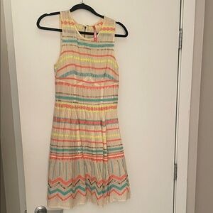 Plenty by Tracy Reese Multicolor Striped Midi Dress